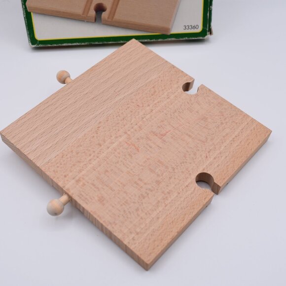 1997 Brio TURNTABLE #33360 with Original BOX Wooden Railway Compatible Thomas - Picture 5 of 5